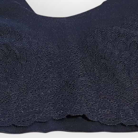 Daisy Fuentes Black Lace Comfort Bra - Picture 3 of 6